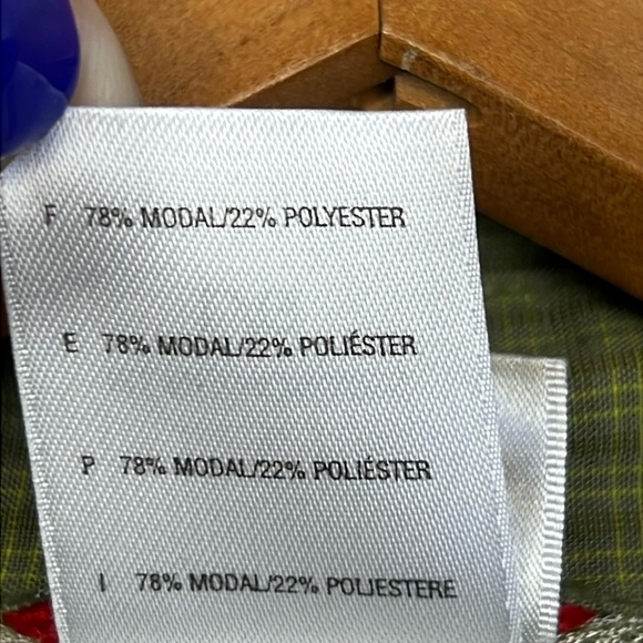 The North Face Men’s Large Button Front Micro Checkered Short Sleeve Shirt - Picture 10 of 11